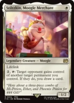 Stiltzkin, Moogle Merchant (foil) - Final Fantasy