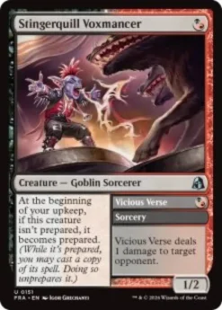 Stingerquill Voxmancer (foil) - Reality Fracture