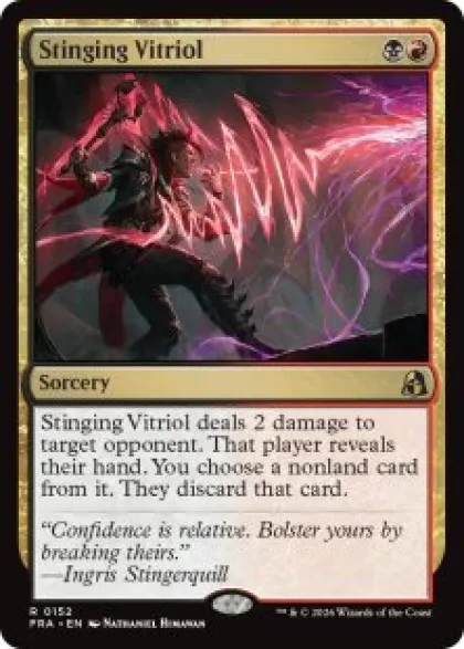Stinging Vitriol (foil) - Reality Fracture