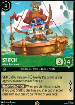 Stitch, Alien Buccaneer (foil) - Promo Set 2