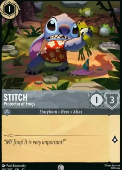 Stitch, Protector of Frogs (foil) - Attack of the Vine