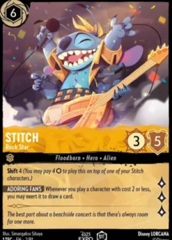 Stitch, Rock Star (#2) (foil) - Promo Set 1