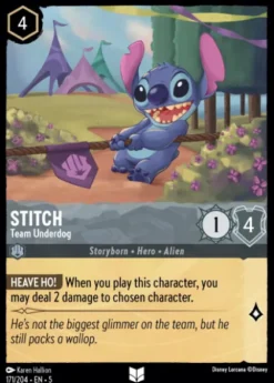 Stitch, Team Underdog (foil) - Shimmering Skies