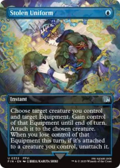 Stolen Uniform (foil) (borderless) - Final Fantasy Varianten