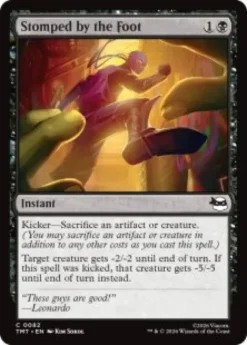 Stomped by the Foot (foil) - Teenage Mutant Ninja Turtles
