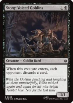 Stony-Voiced Goblins - The Hobbit