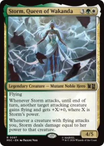 Storm, Queen of Wakanda - Marvel Super Heroes Commander