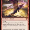 Stormscale Scion (foil) - Tarkir: Dragonstorm Planeswalker Stamped