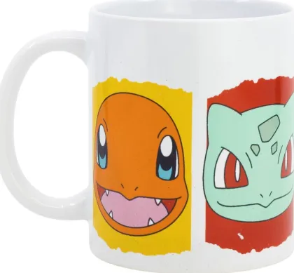 Stor Pokémon - Starter Pokémon Faces Mug (325ml)