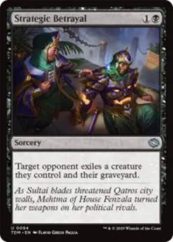 Strategic Betrayal (foil) - Tarkir: Dragonstorm
