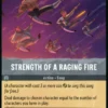 Strength of a Raging Fire (foil) - Fabled