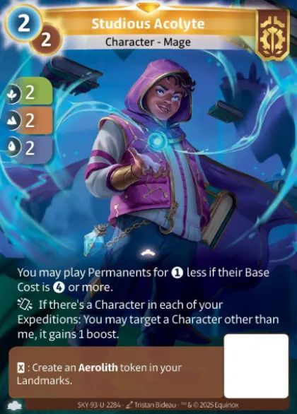 Studious Acolyte (U-2284) - skybound unique