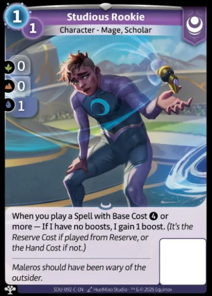 Studious Rookie (C) - Seeds of Unity