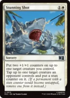 Stunning Shot (foil) - Marvel Super Heroes Commander
