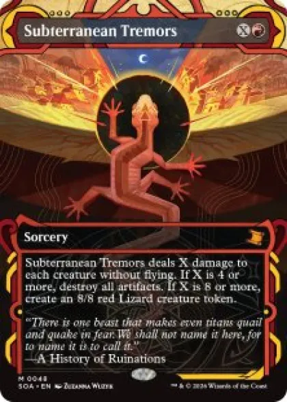 Subterranean Tremors (#048) (showcase) - Secrets of Strixhaven Mystical Archive