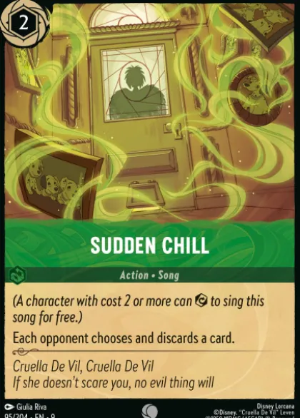 Sudden Chill (foil) - Fabled
