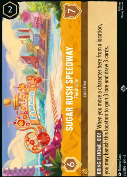 Sugar Rush Speedway, Finish Line - Azurite Sea