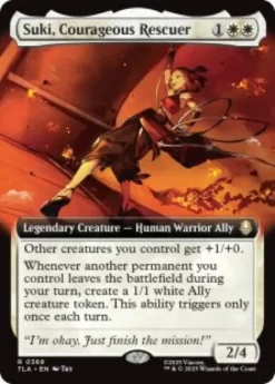 Suki, Courageous Rescuer (foil) (extended art) - Avatar: The Last Airbender Varianten
