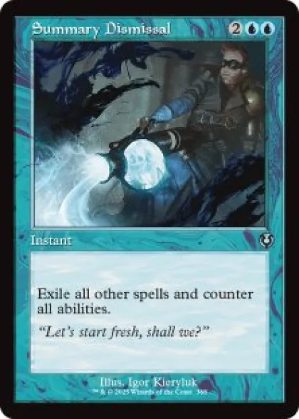 Summary Dismissal (foil) (showcase) - Innistrad Remastered Varianten