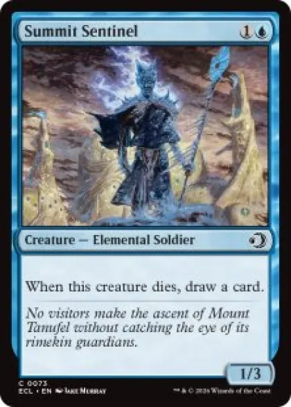 Summit Sentinel (foil) - Lorwyn Eclipsed