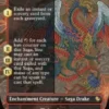 Summon: Esper Valigarmanda (foil) (borderless) - Final Fantasy Commander Varianten