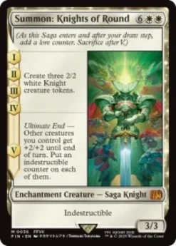 Summon: Knights of Round (foil) - Final Fantasy