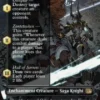 Summon: Primal Odin (#365) (foil) (borderless) - Final Fantasy Varianten