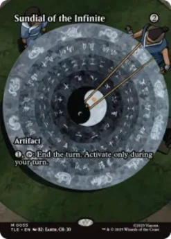 Sundial of the Infinite (foil) (borderless) - Avatar: The Last Airbender Eternal Varianten