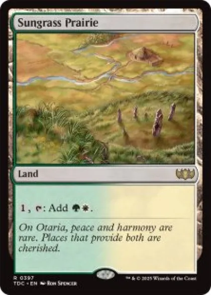 Sungrass Prairie - Tarkir: Dragonstorm Commander