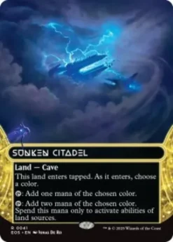 Sunken Citadel (#41) (borderless) - Edge of Eternities Stellar Sights