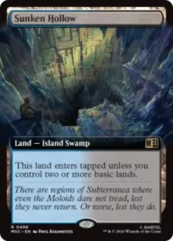 Sunken Hollow (extended art) - Marvel Super Heroes Commander Varianten