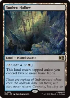 Sunken Hollow (surge foil) - Marvel Super Heroes Commander