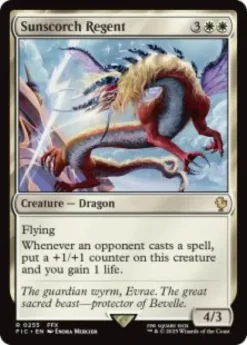 Sunscorch Regent (surge foil) - Final Fantasy Commander