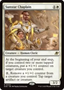 Sunstar Chaplain (foil) - Edge of Eternities
