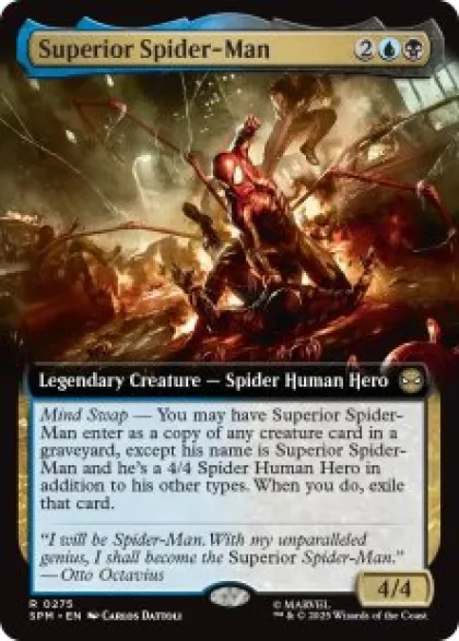 Superior Spider-Man (foil) (extended art) - Marvel's Spider-Man Varianten