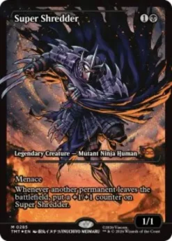 Super Shredder (#285) (foil) (showcase) - Teenage Mutant Ninja Turtles Varianten