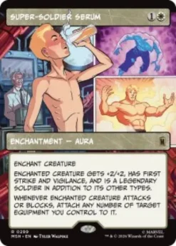 Super-Soldier Serum (borderless) - Marvel Super Heroes Varianten