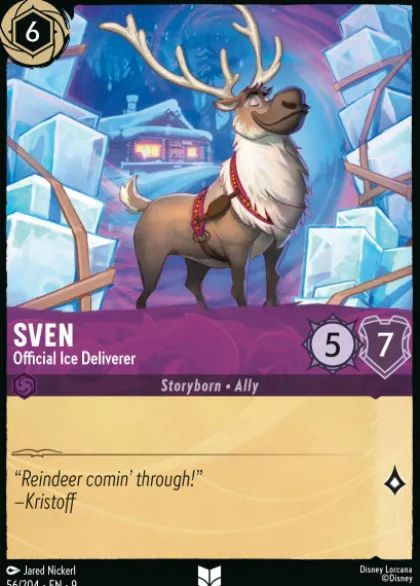 Sven, Official Ice Deliverer - Fabled