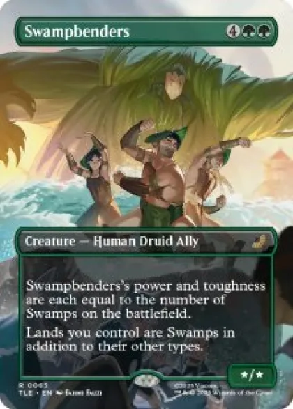Swampbenders (foil) (borderless) - Avatar: The Last Airbender Eternal Varianten