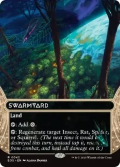 Swarmyard (#42) (borderless) - Edge of Eternities Stellar Sights