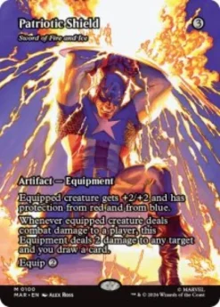 Sword of Fire and Ice (#100) (foil) (borderless) - Marvel