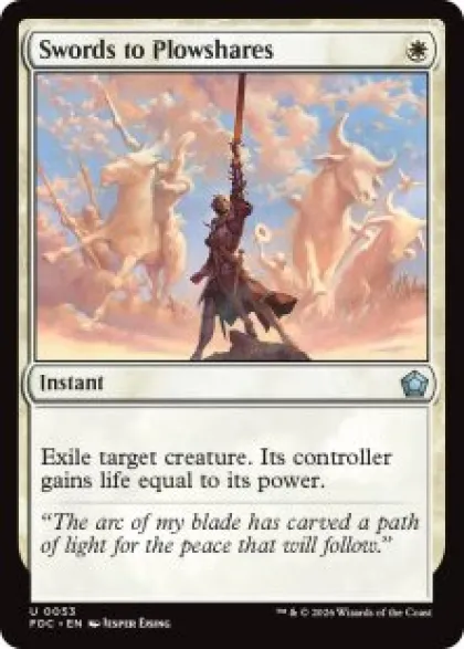 Swords to Plowshares - Foundations Commander Decks