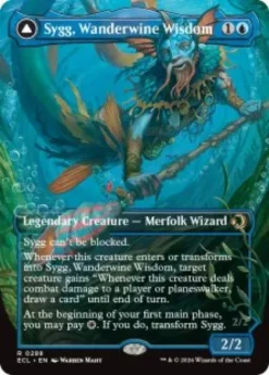 Sygg, Wanderwine Wisdom (borderless) - Lorwyn Eclipsed Varianten