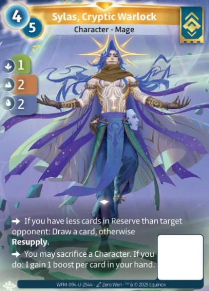 Sylas, Cryptic Warlock (U-2544) - Altered Unique whispers