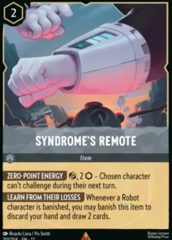 Syndrome's Remote (foil) - Wilds Unknown
