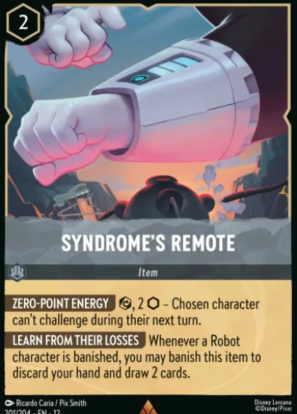 Syndrome's Remote (foil) - Wilds Unknown