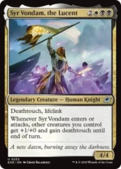 Syr Vondam, the Lucent (foil) - Edge of Eternities