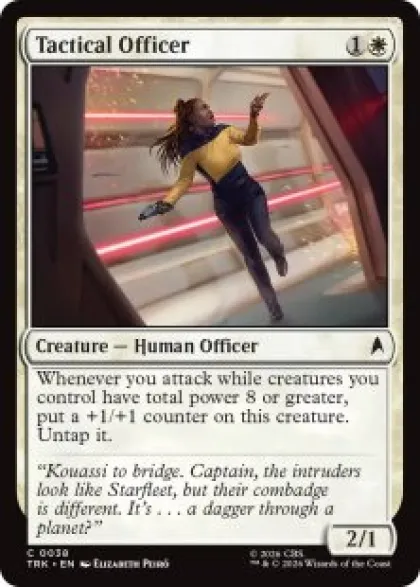 Tactical Officer - Star Trek