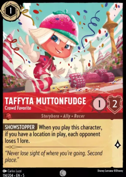 Taffyta Muttonfudge, Crowd Favorite (foil) - Shimmering Skies