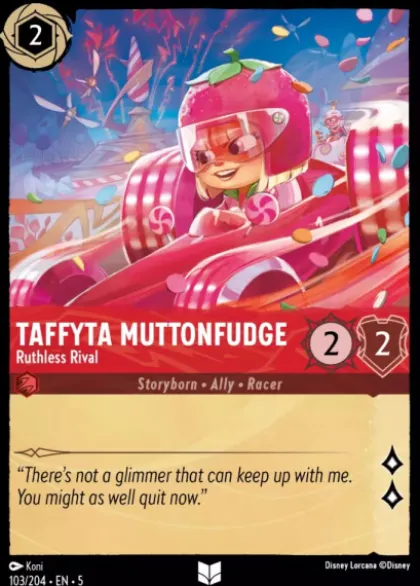 Taffyta Muttonfudge, Ruthless Rival (foil) - Shimmering Skies